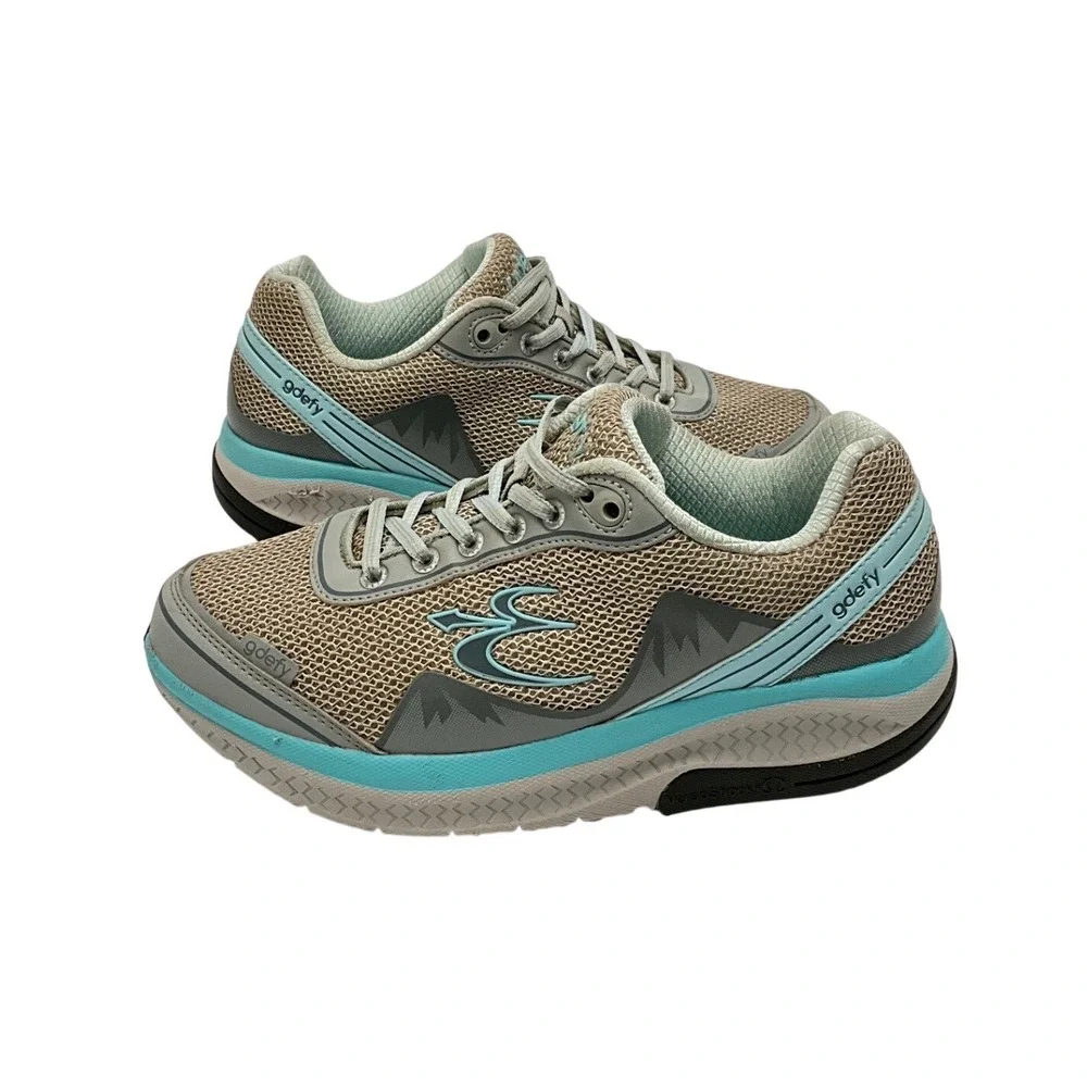 GDefy Gravity Defyer Walking‎ Shoes Women Size 8 VersoShock Orthopedic Comfort